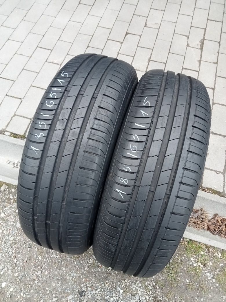 2x Opony Używane Letnie 185/65R15 Hancook