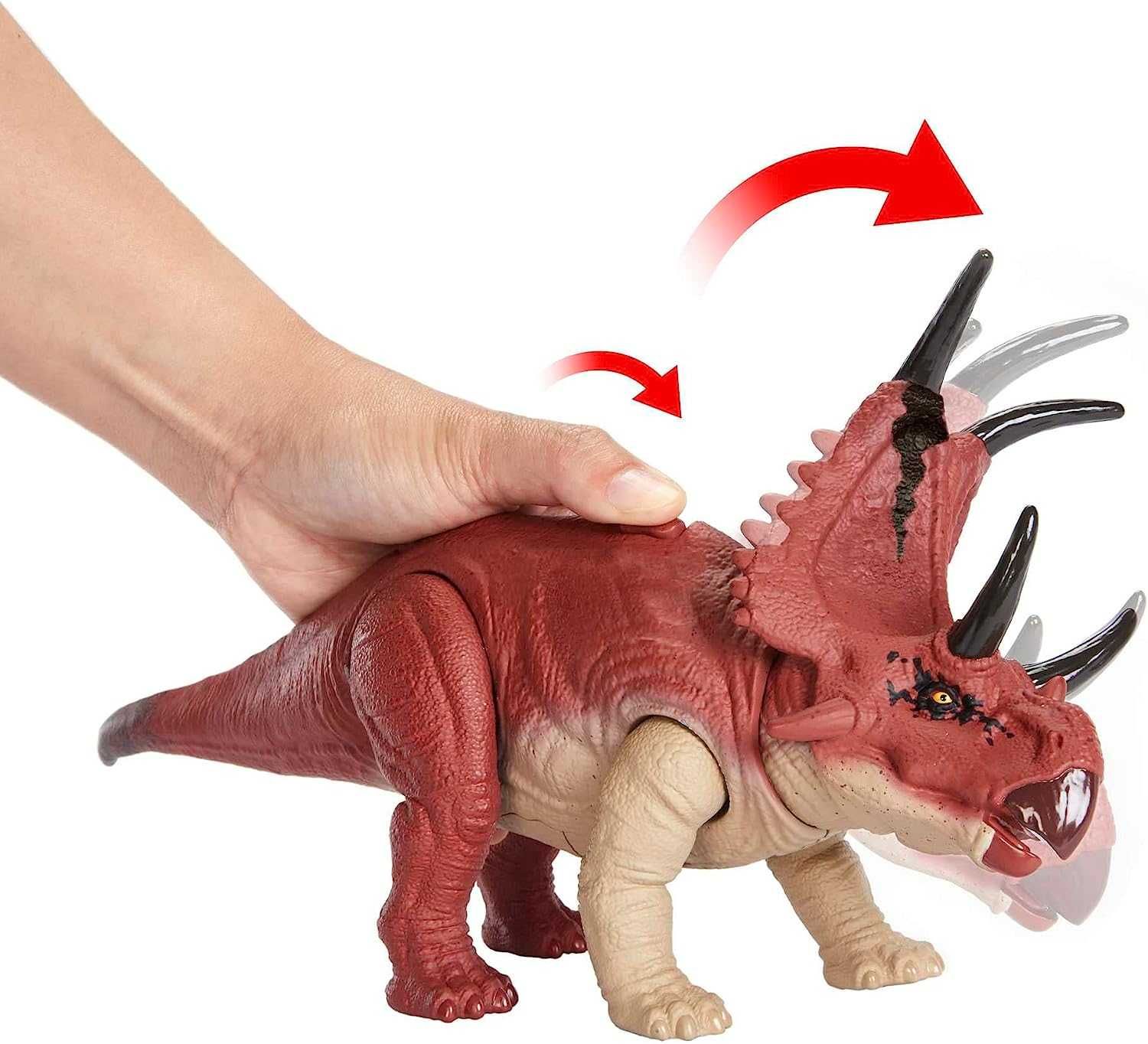 Динозавр Диаблоцератопс со Звуком Jurassic World Diabloceratops HLP16