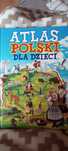Świetny ilustrowany kolorowy atlas Polski dla dzieci