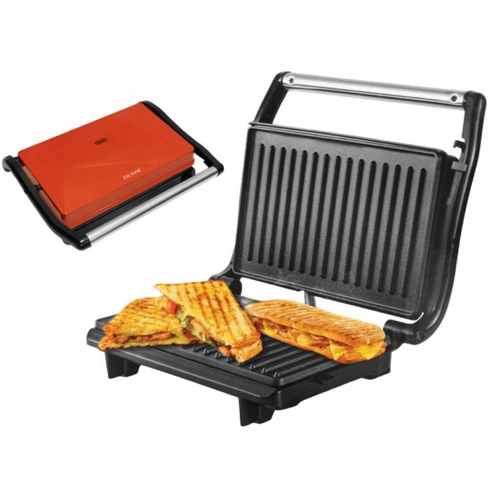 Opiekacz do kanapek grill toster elektryczny sandwich panini tortilla