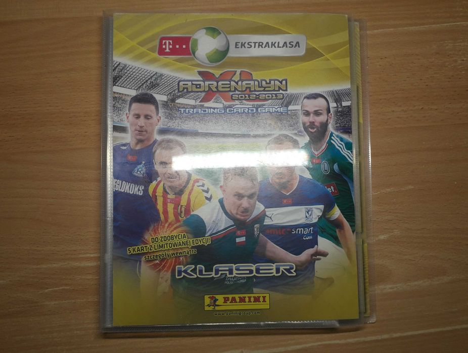 IDEALNY STAN komplet kart Ekstraklasa 2012/13 bazowych Panini + album