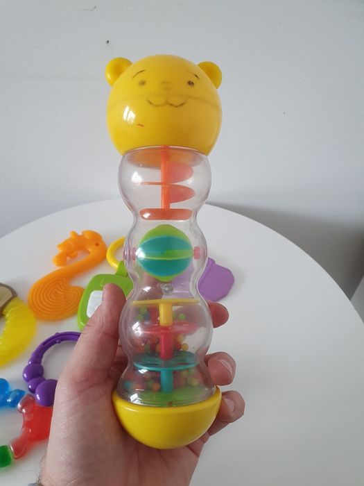 Gryzaki plus Grzechotka 6sztuk zestaw!