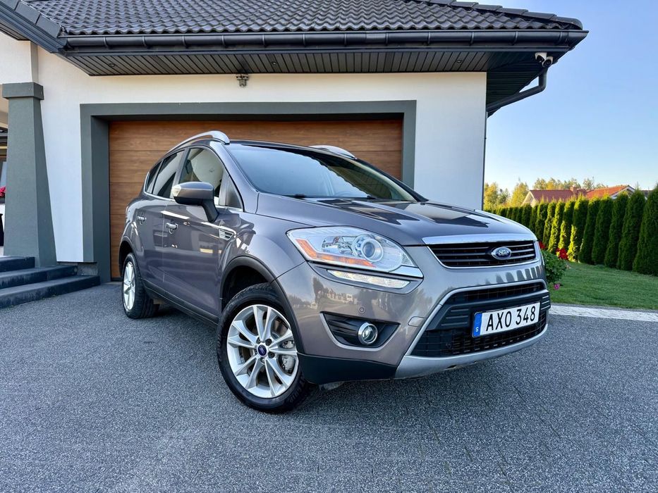 Ford Kuga 2.0tdci 4x4 led keyless skóra super stan potwierdzony przebieg