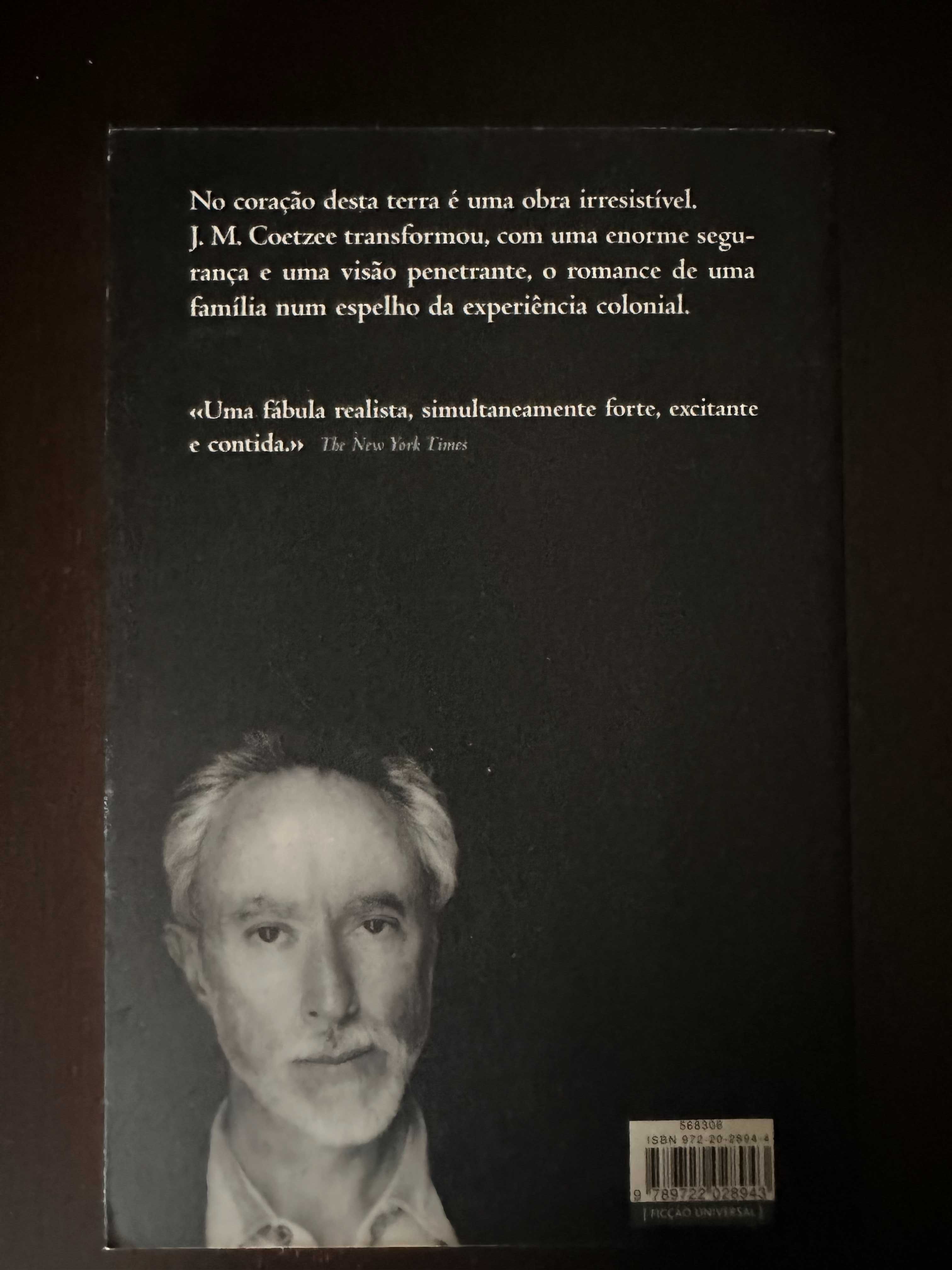Livro de J.M. Coetze - No coração desta terra