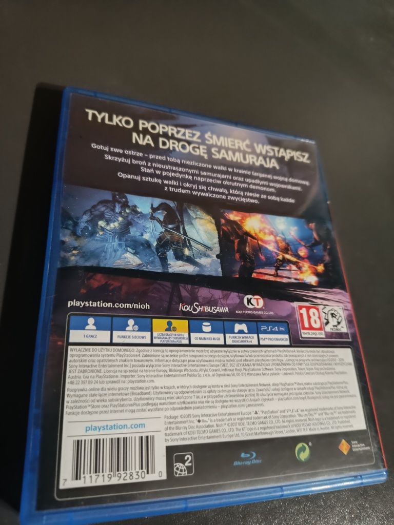 Gra Nioh na  ps4