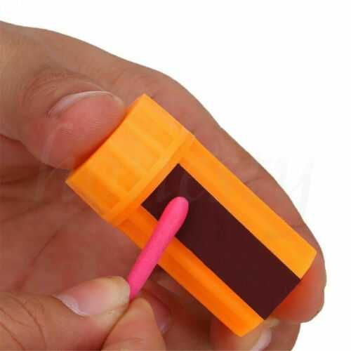 Caixa Impermeável de Fósforos à Prova de água e Vento