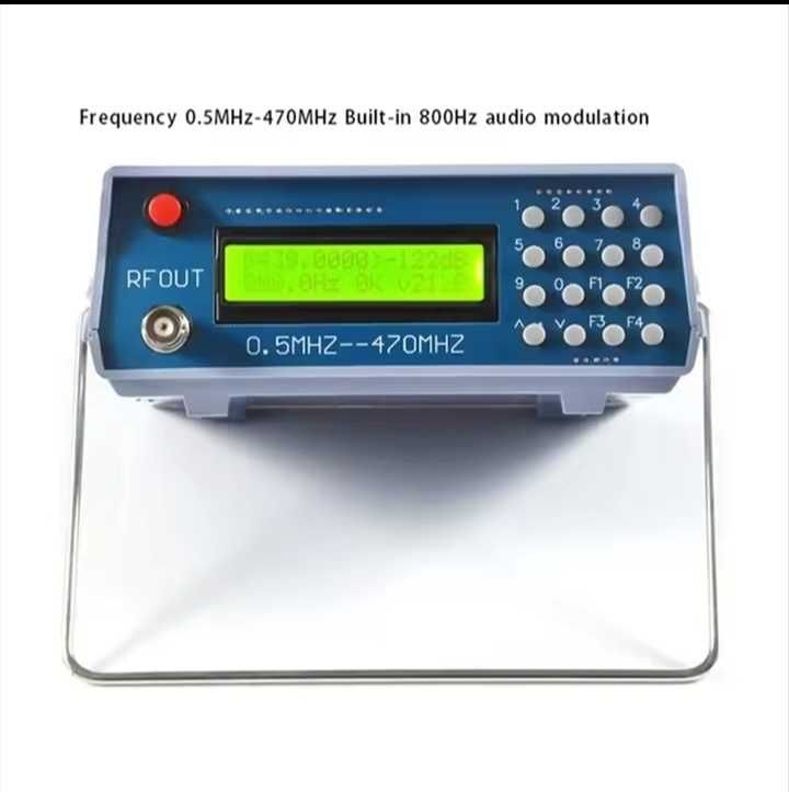 Генератор радиочастотных сигналов ГСС 0,5-470 MHz МГц FM ФМ