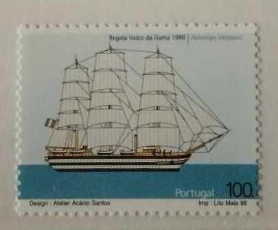 Série Selos Regata Vasco da Gama  -  1998