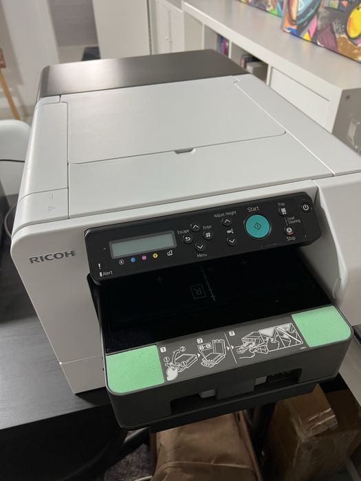 Impressora textil Ricoh + 16 tinteiros originais