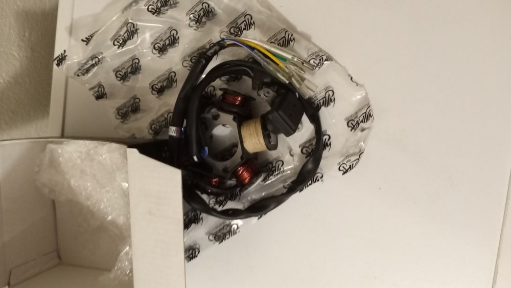 Iskrownik quad 125 +obudowa silnika 154FMI