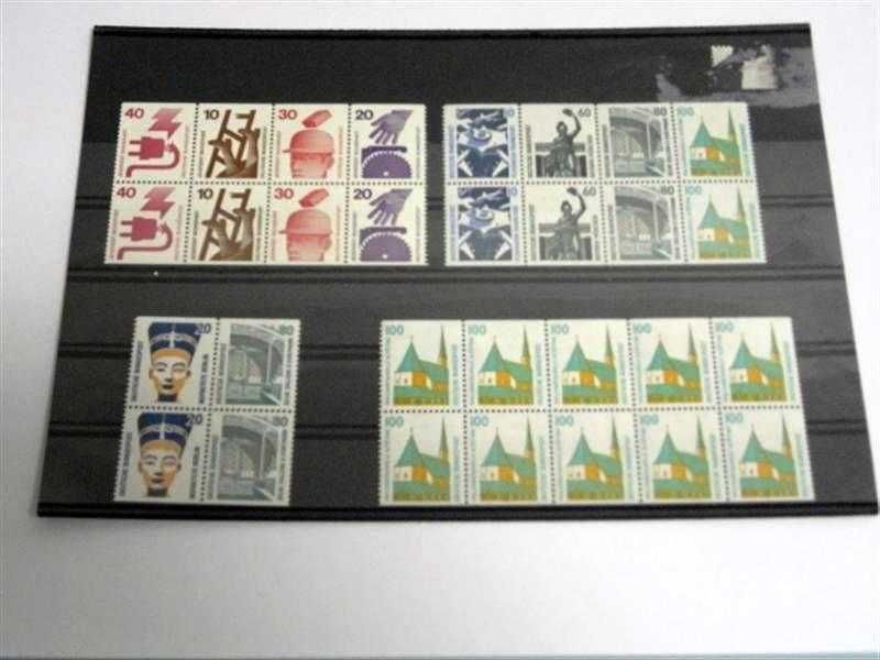 4 Carnets de selos novos (MNH) da Alemanha Cotação YVERT 55.00€