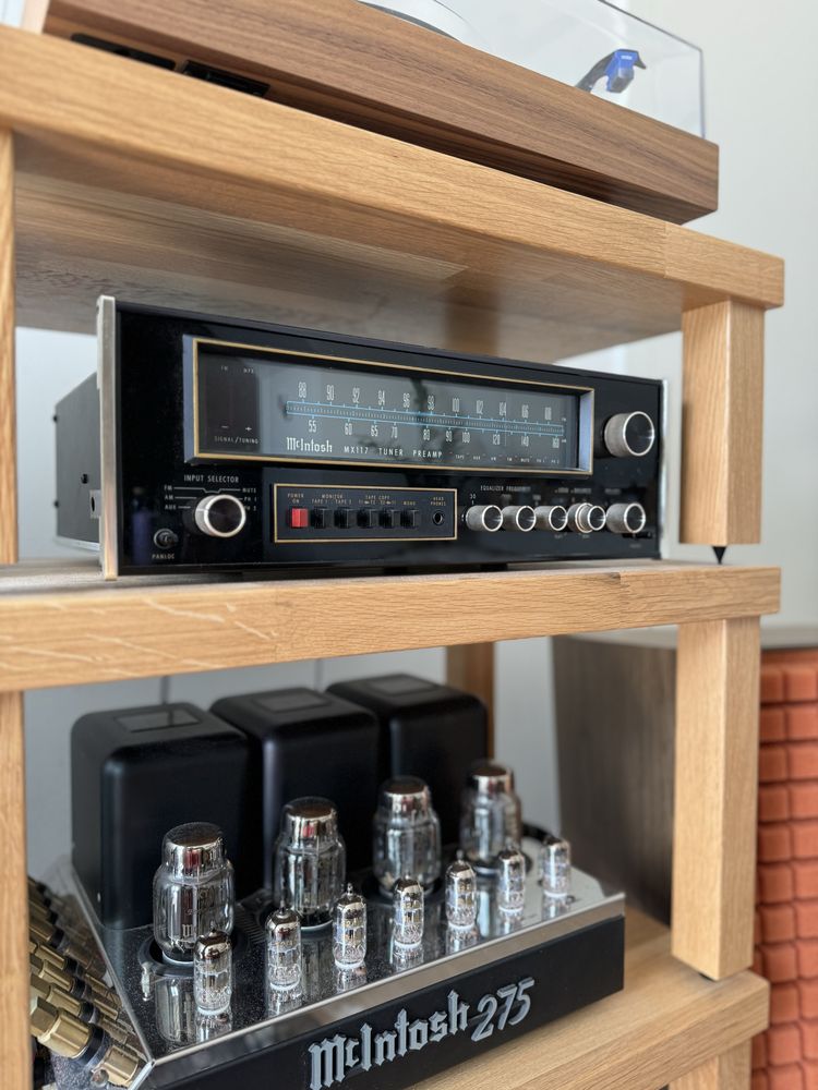 MCINTOSH MX117 | Pré amplificador e AM FM Stereo Tuner