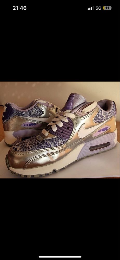 Ténis Air Max Roxos