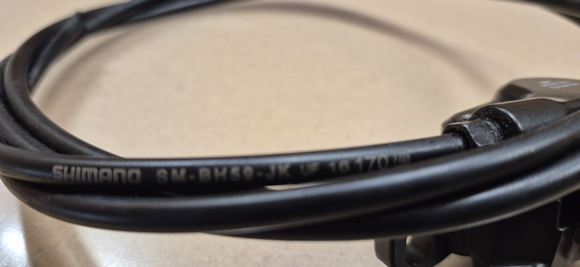 Zacisk hamulca Shimano BR-MT410 + przewód i klocki