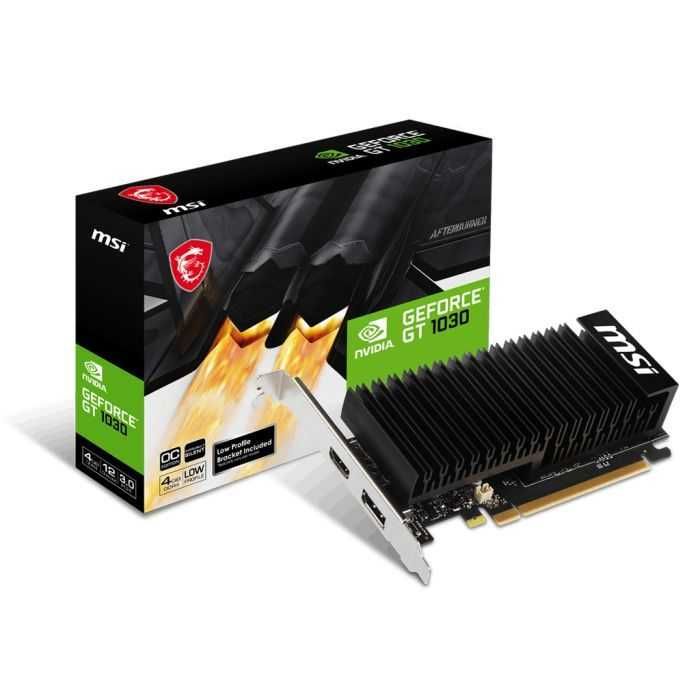 Відеокарта MSI GeForce GT1030 4Gb Silent LP OC   нова!!