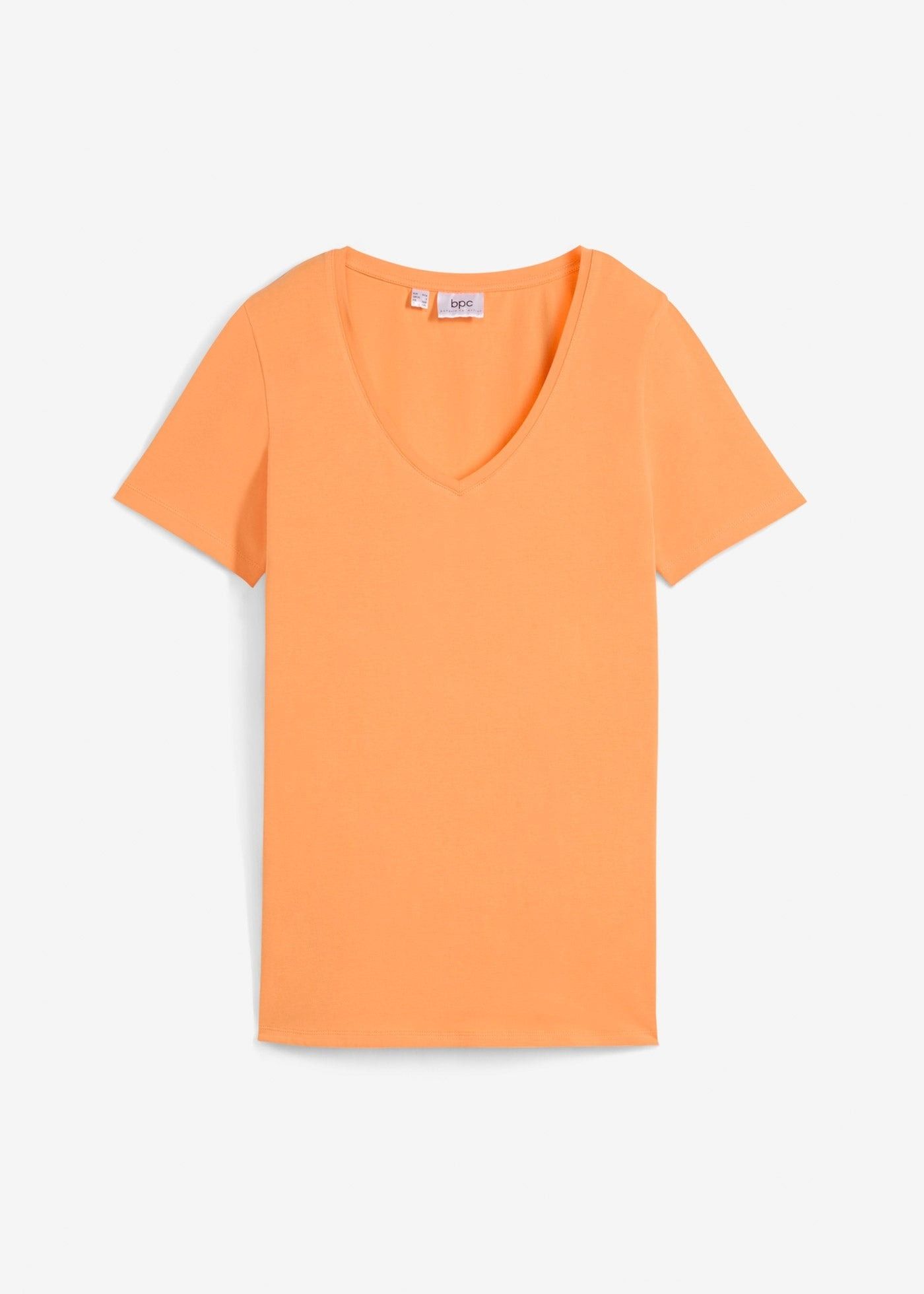 B.P.C t-shirt damski bawełniany pomarańczowy 40/42.