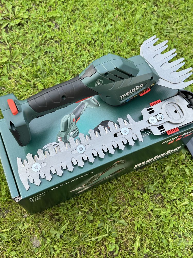 Nożyce akumulatorowe do trawy i krzewów 12V Metabo PowerMaxx SGS 12Q