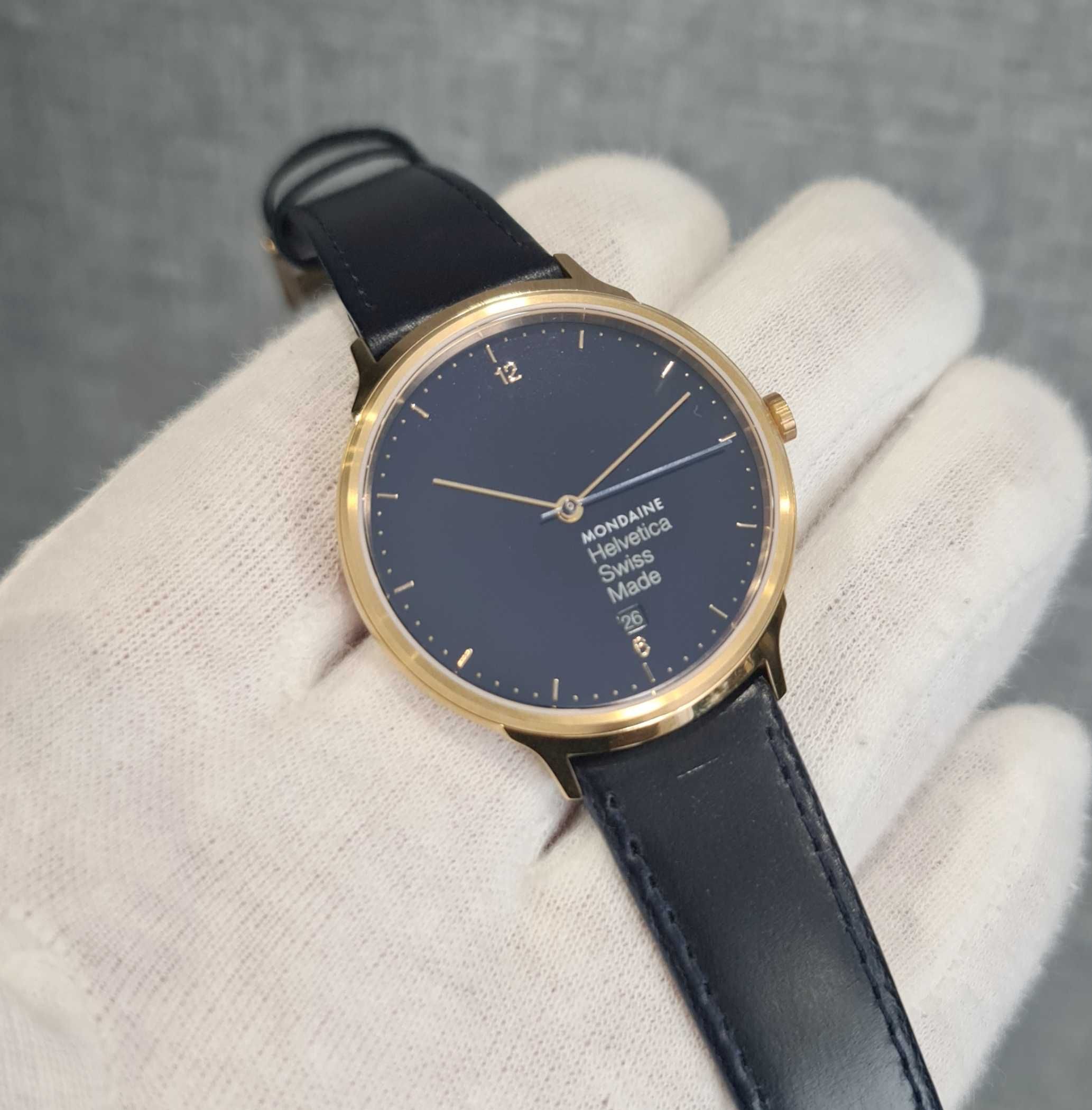 Жіночий  годинник Mondaine Helvetica Light MH1.L2 38 mm Swiss Sapphire