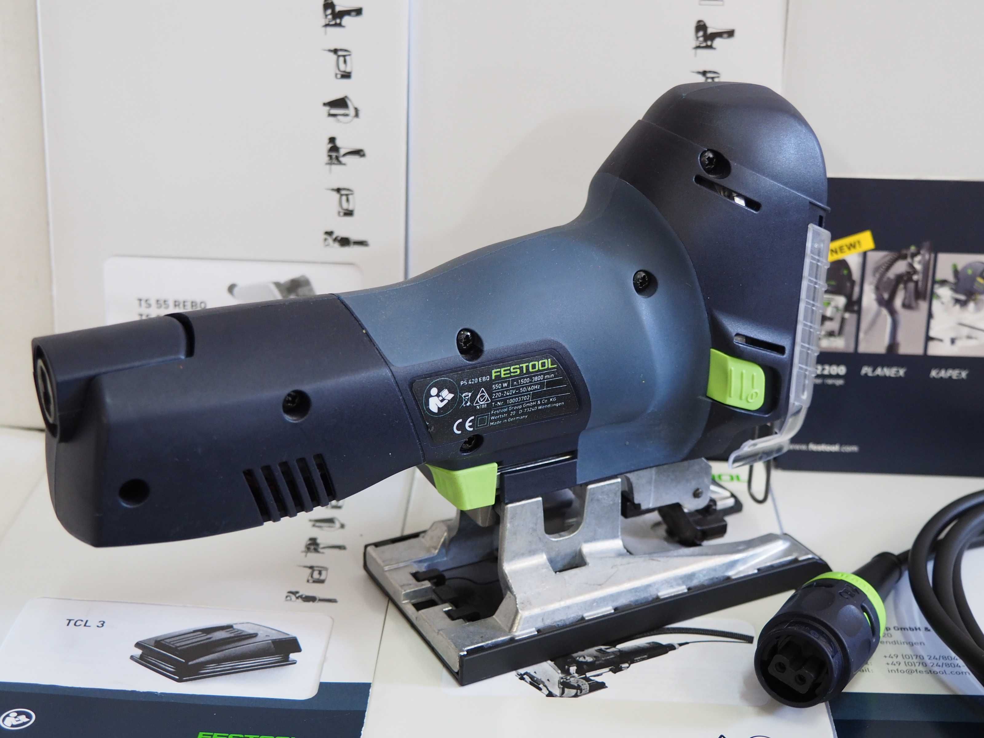 Wyrzynarka FESTOOL PS 420 EBQ-PLUS kabel 4m protool