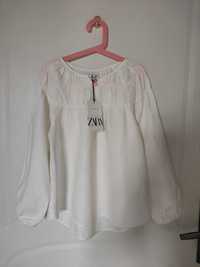 Koszula bluzka lniana Zara 152 Nowa