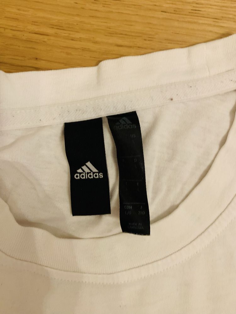 Koszulka Adidas biała