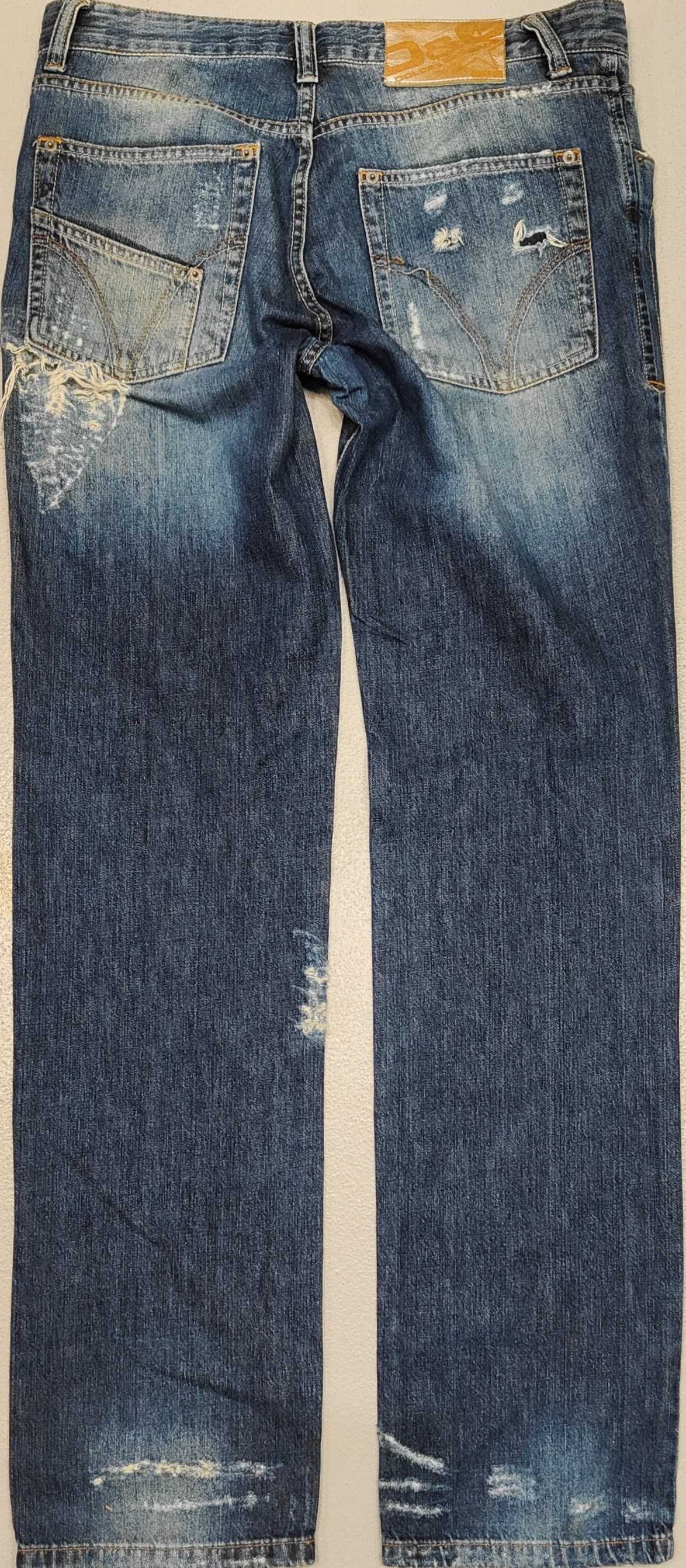 Wr) DOLCE&GABANA oryginalne spodnie jeansowe Long Roz.34