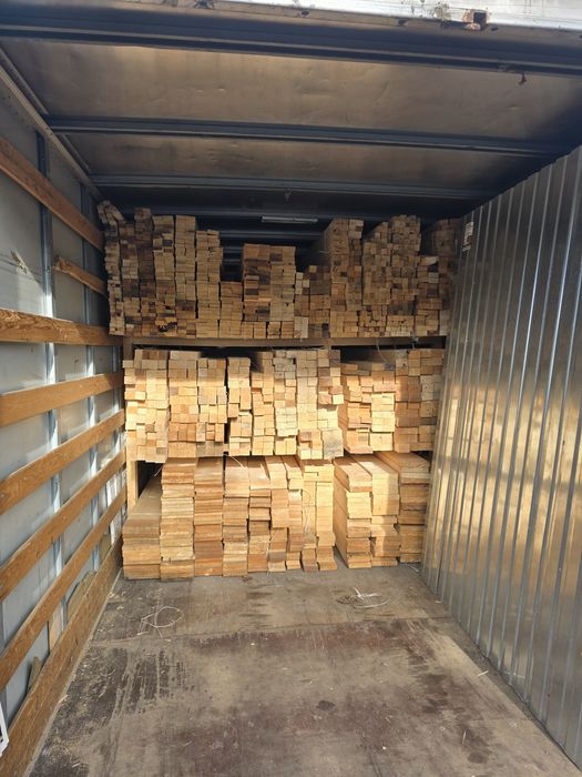 Deski swierk suche strugane