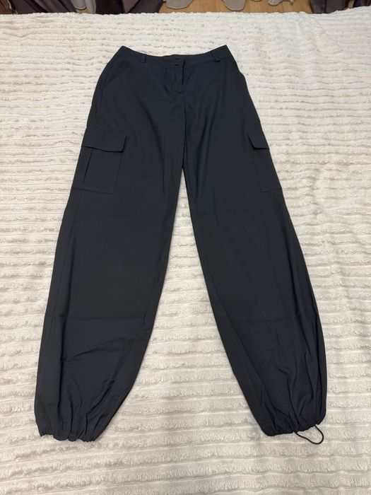 Штани жіночі карго чорні