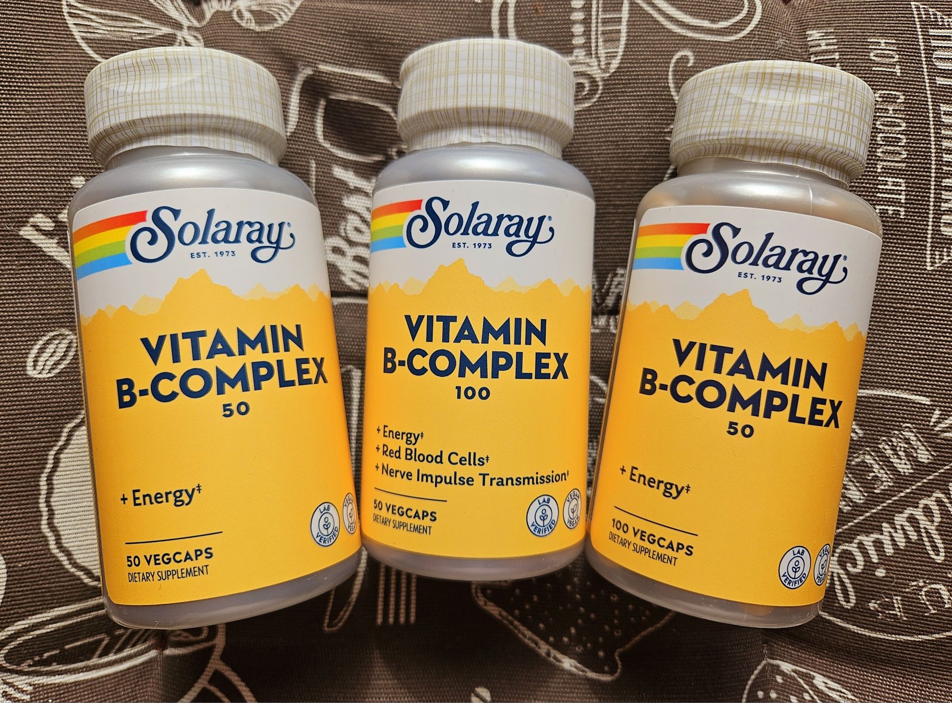 Solaray в комплекс b complex 50 100 вітаміни групи Б В В50 В100