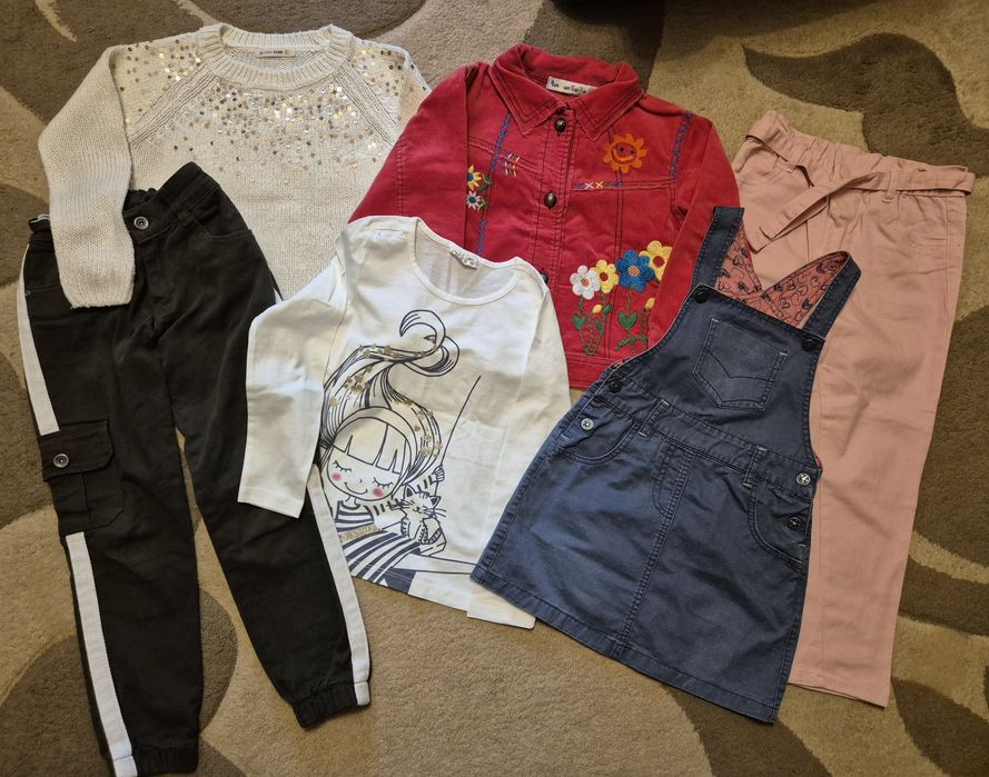 Набір, пакет, лот дитячого одягу 122 см