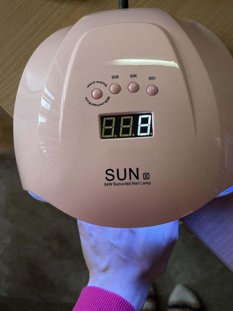 Лампа для манікюру Sun 54w