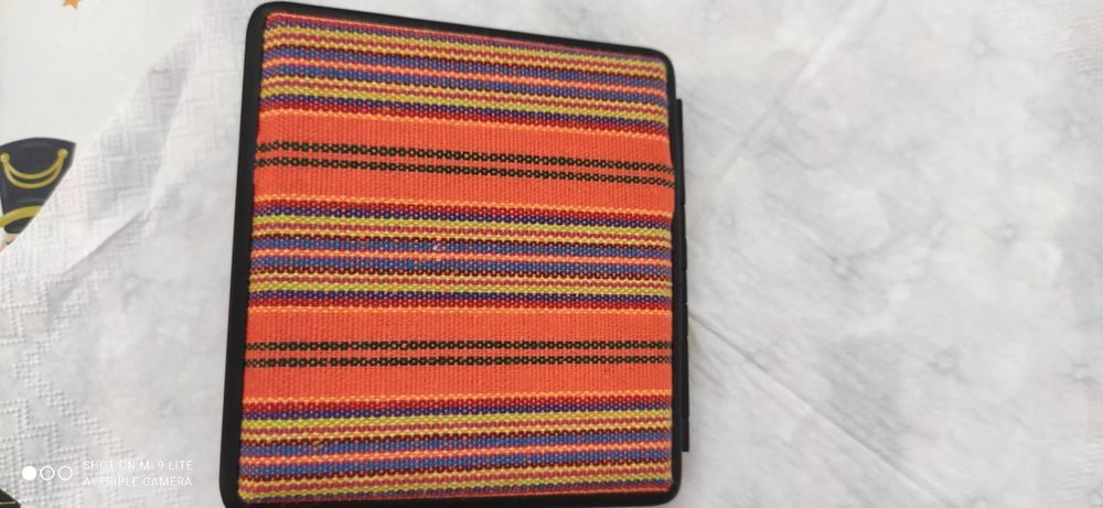 Papierośnica metalowa, organizer