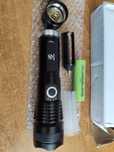 Nowa Świetna latarka LED CREE XHP-50 na akumulator 18650 Alu ZOOM