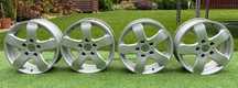 4 x felgi aluminiowe 17" 8J ET48 5x130 niemieckie używane w VW