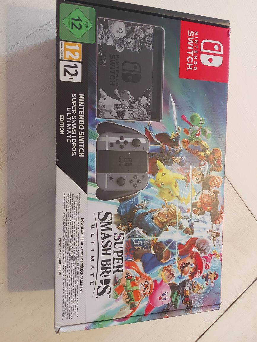 Nintendo Switch Original - Versão Super Smash Bros Ultimate