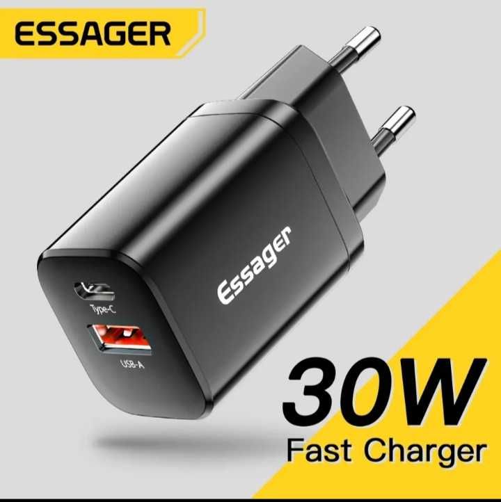 Зарядное устройство Essager  20w/30W/33W/65W/67W/100W