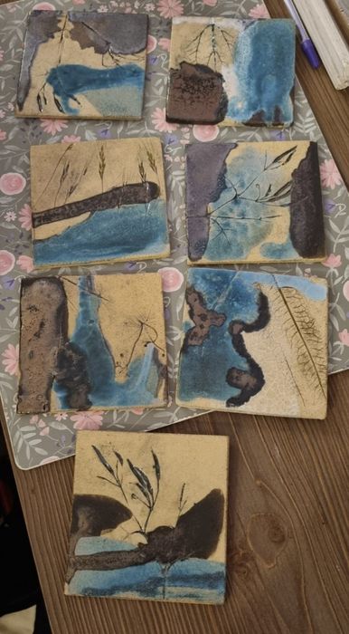 Kafle ceramiczne ręcznie malowane