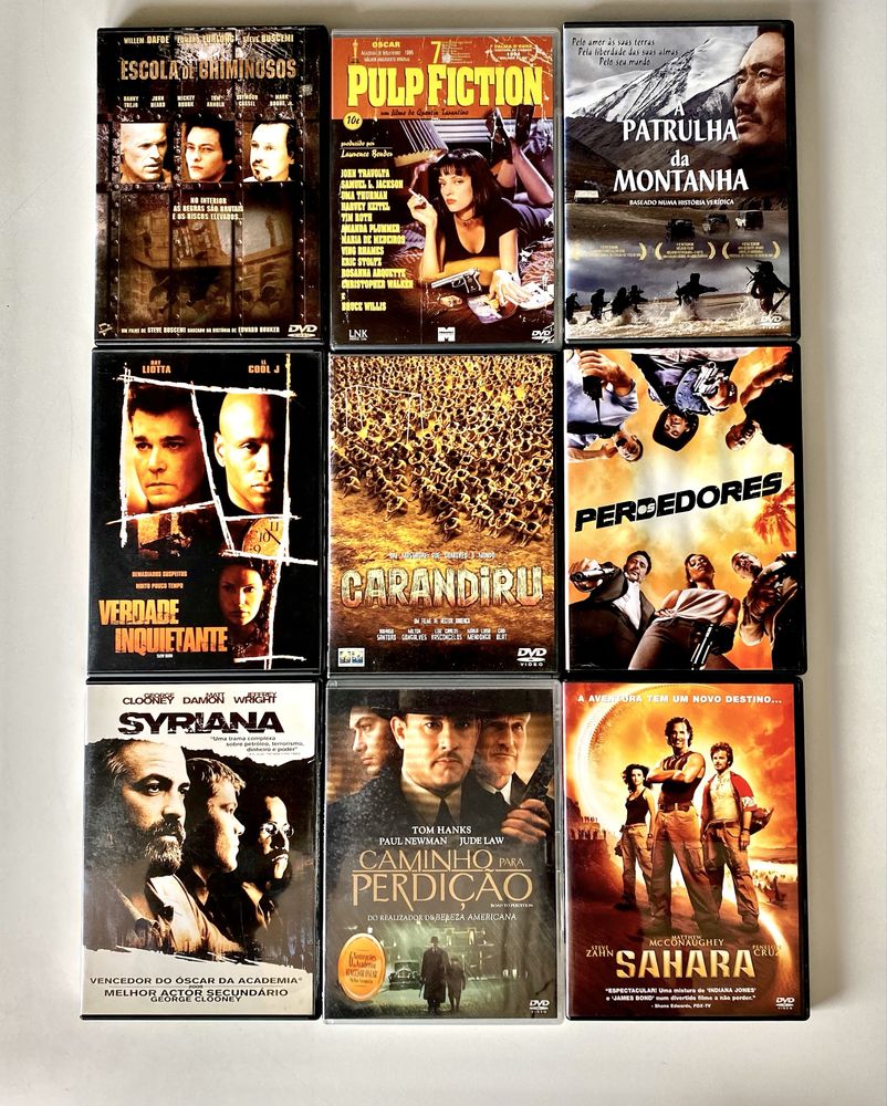 Lote 74 filmes em Dvd