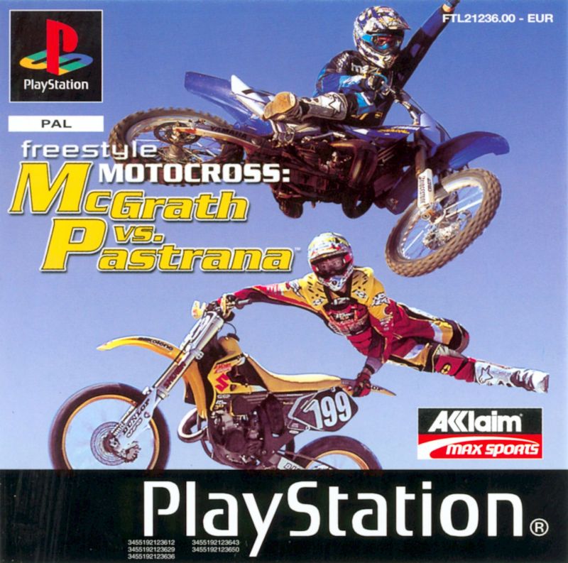 Freestyle Motocross: McGrath vs Pastrana (sama płyta) - PSX (Używana)