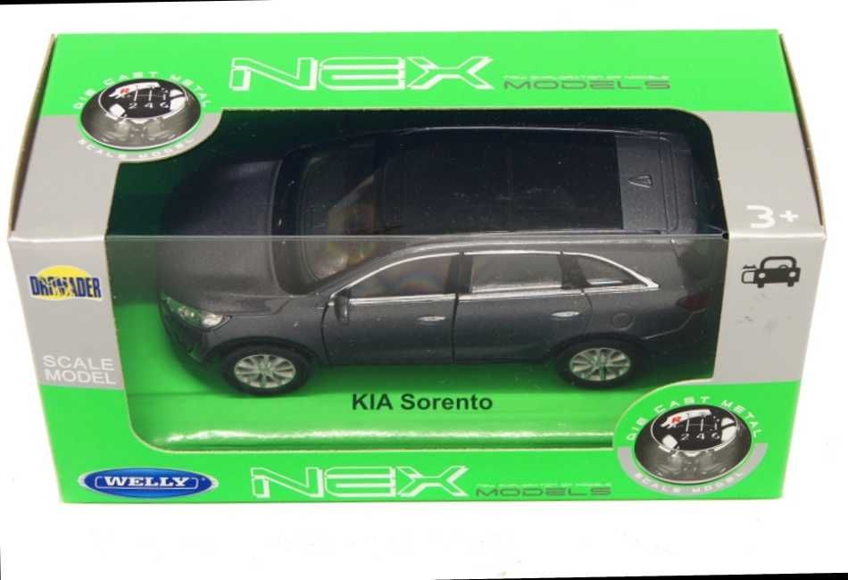 Kia Sorento  model WELLY 1:34 Grafitowy