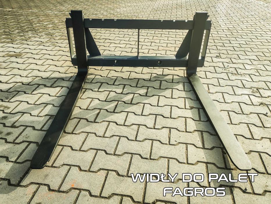 RATY  Paleciak Widły do Palet Euro SMS Faucheux Maileux  DOSTAWA ramka