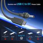 Starlink Mini USB C do DC Kabel zasilający 3m 12-24V