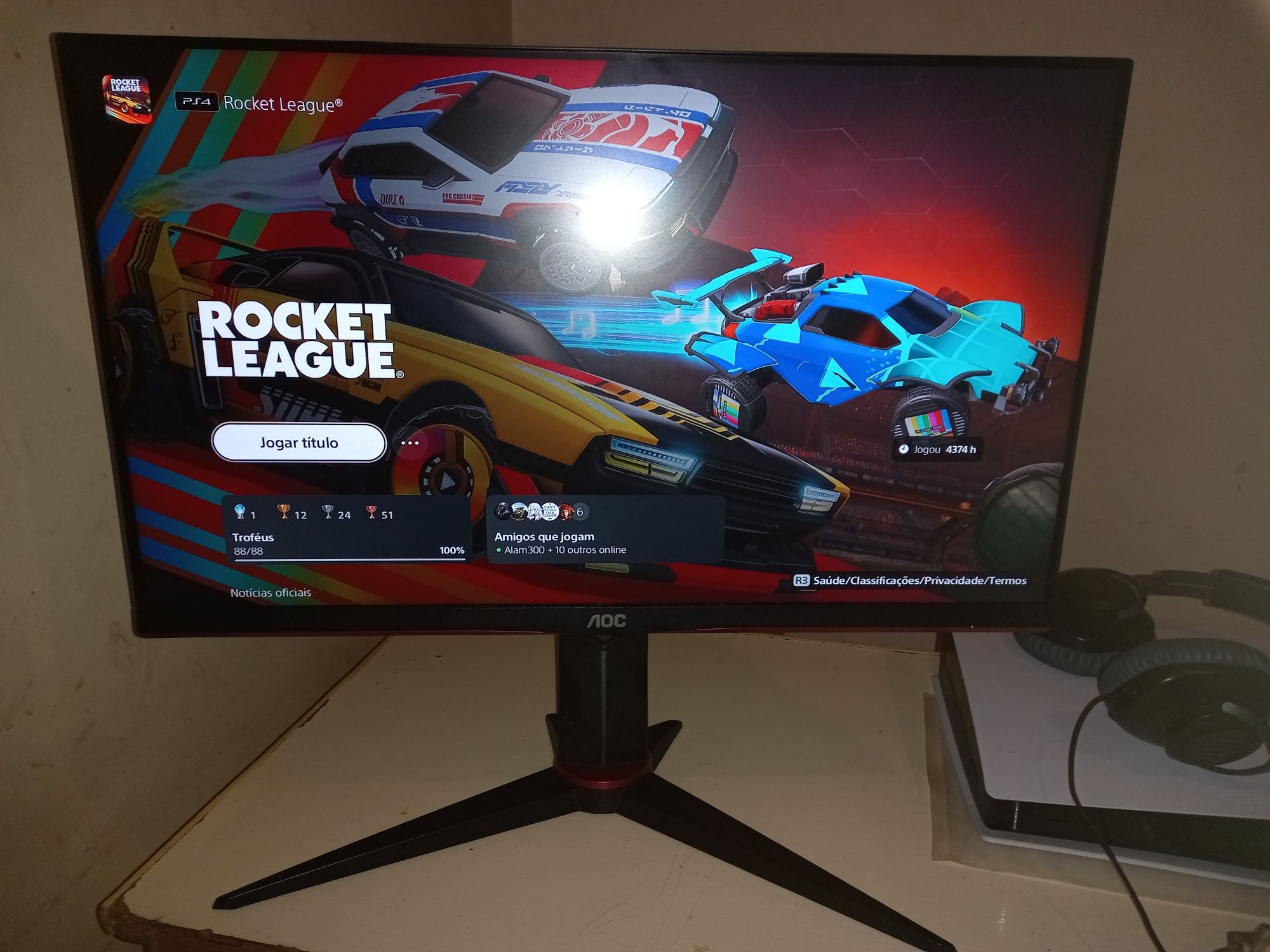 Monitor AOC 240Hz 23'8" 24G2ZU/BK