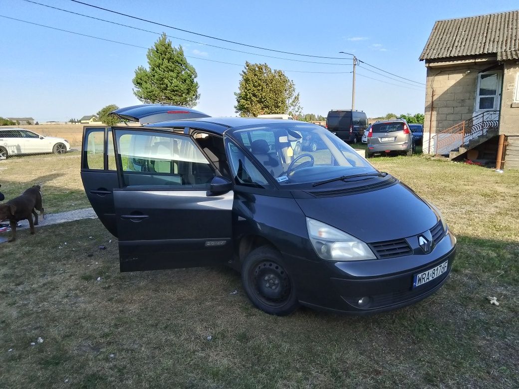 Renault Espace 2.0 Benz gaz 03 r klima hak 7 os zamiana