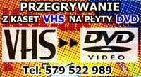 Przegrywanie z kaset wideo: S-VHS-C 8mm Hi8 Mini DV na DVD dysk PC