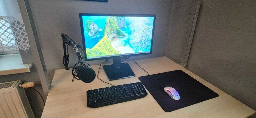 Zestaw Komputerowy GTX1650/i3/Monitor/Akcesoria