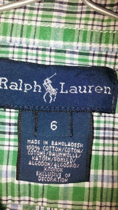 Ralph Louren koszulki wiek 5-6 lata