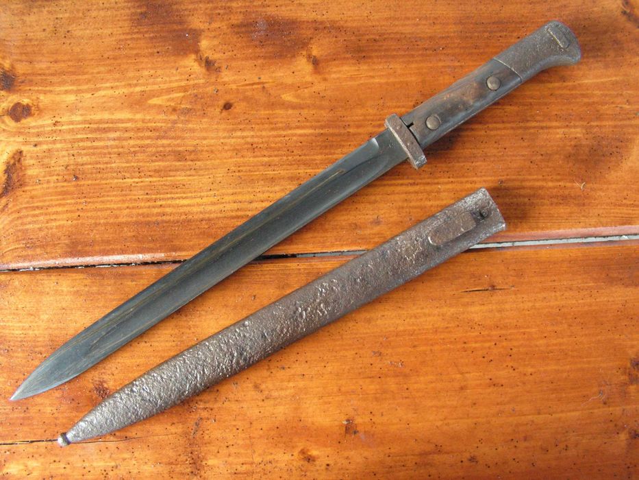 Bagnet czaski Wz 24 - zniemczony, rzadki