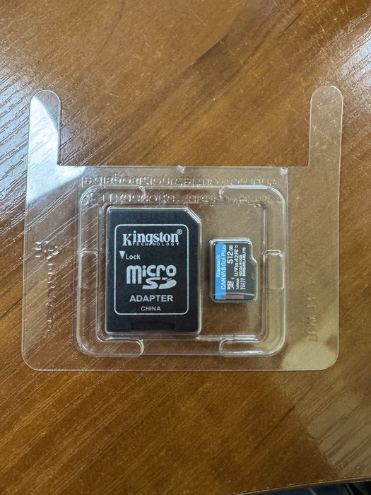 Продам micro sd картку kingston canvas go! 512 gb