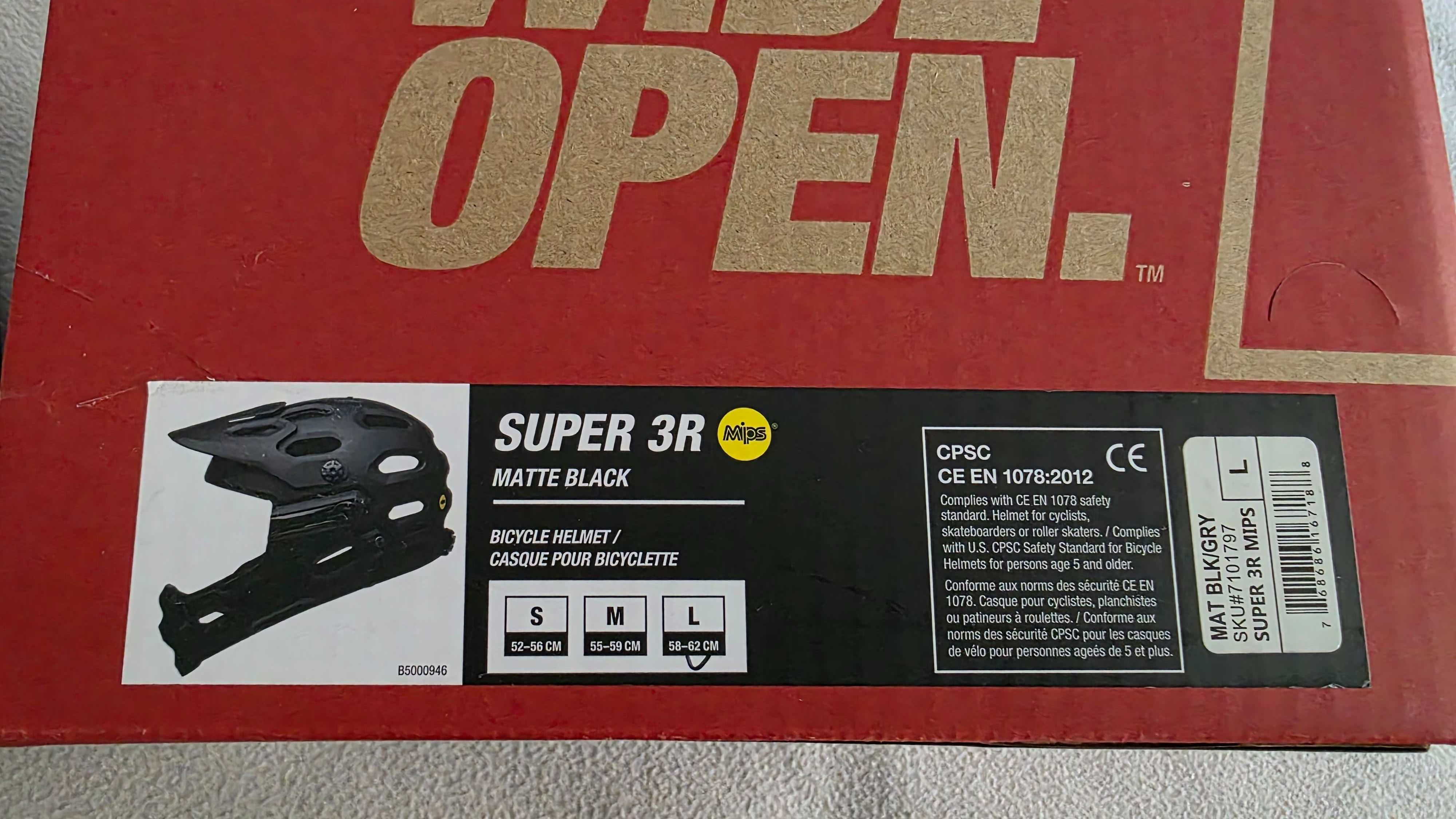 Kask Bell Super 3R MTB Enduro jak nowy